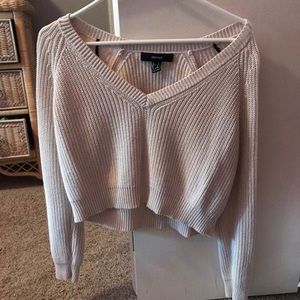 Cropped sweater